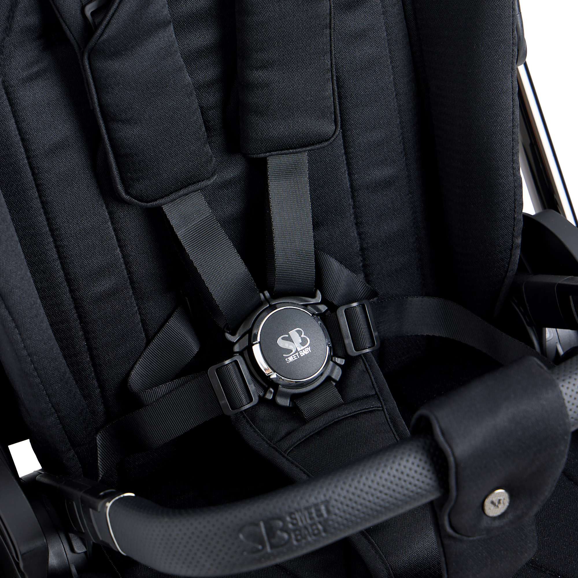 Коляска 2в1 Sweet Baby Elegante Chrome Black - фото 47