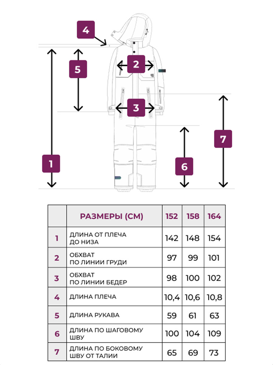 Комбинезон Voma 1wКС-106роз - фото 9