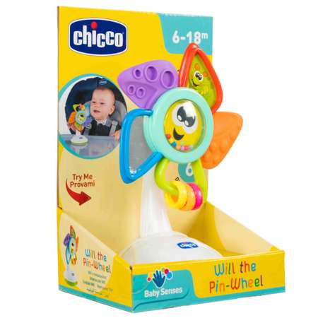 Игрушка Chicco погремушка Will the Pin-Wheel