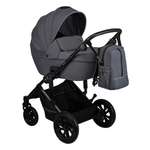 Коляска 3в1 JOVOLA Swift Plus темно-серый