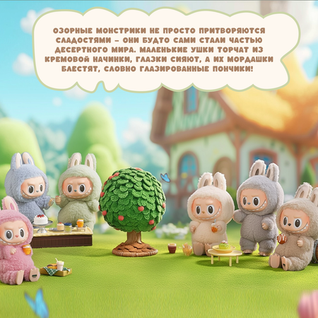Фигурка Labubu S1 в непрозрачной упаковке