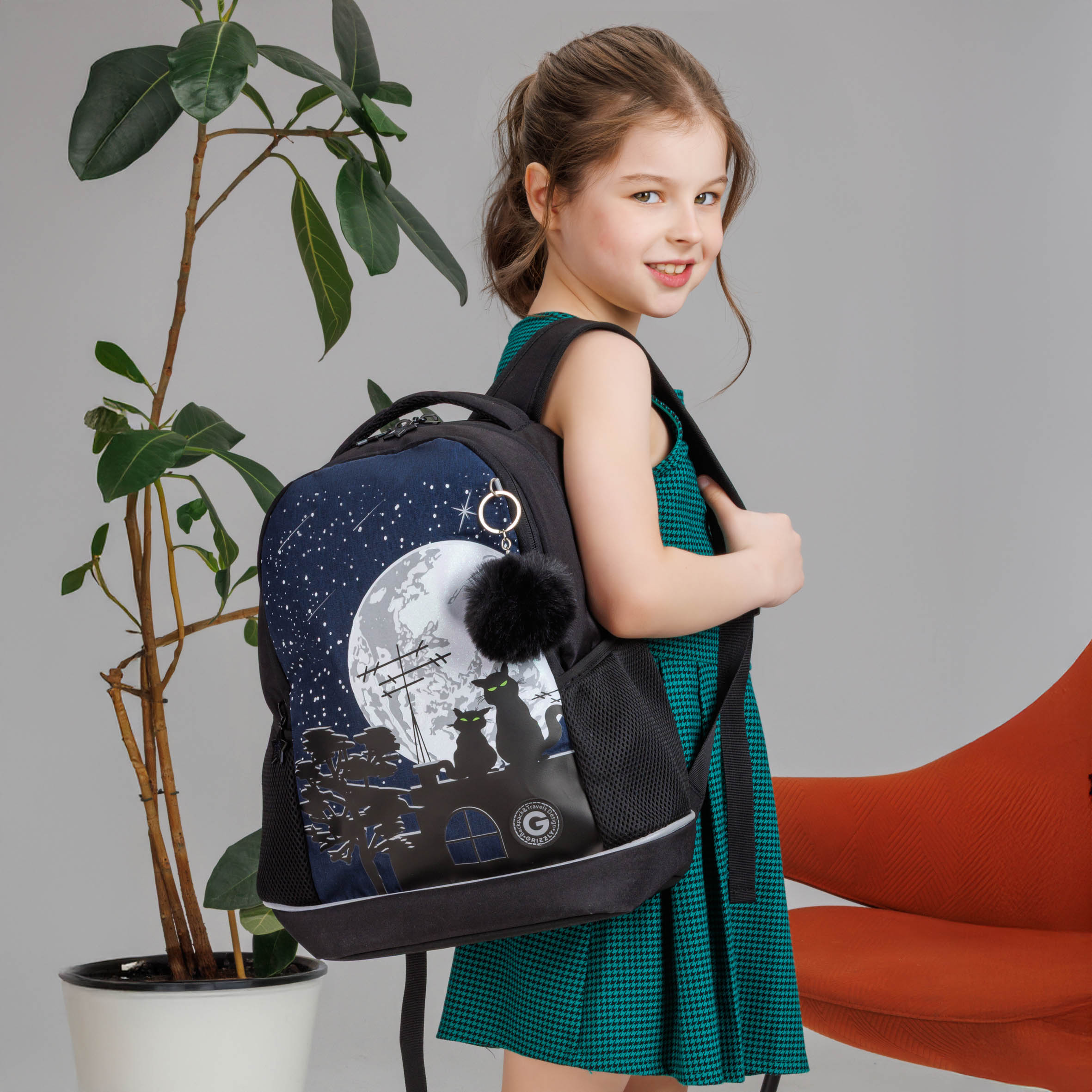 Рюкзак Grizzly для девочки - фото 15