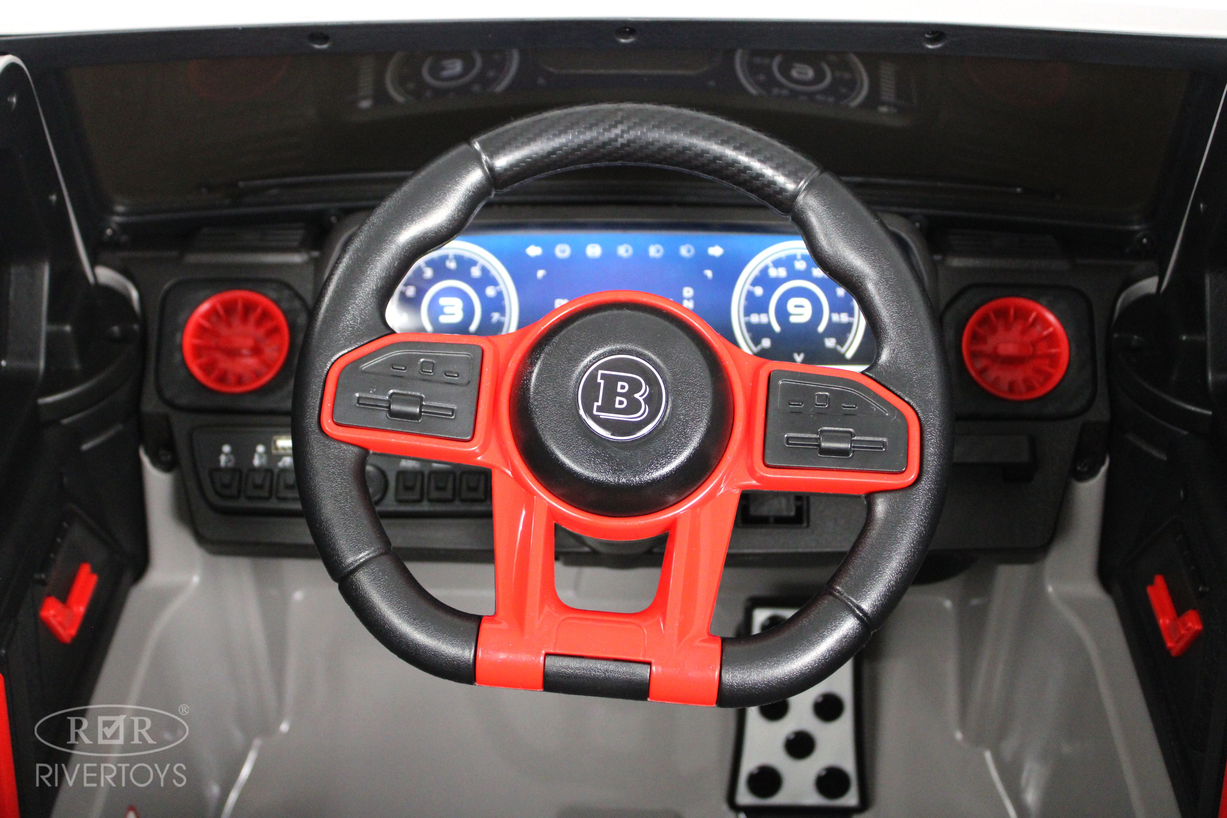 Электромобиль RIVERTOYS Mercedes Z999ZZ-GREY С пультом ДУ - фото 13