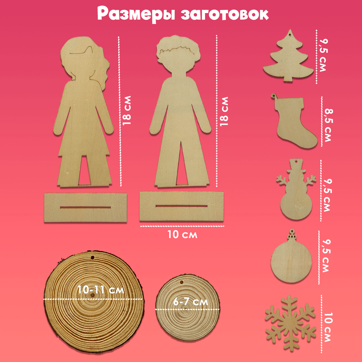 Набор для творчества Арт Смола Заготовка роспись красками - фото 12