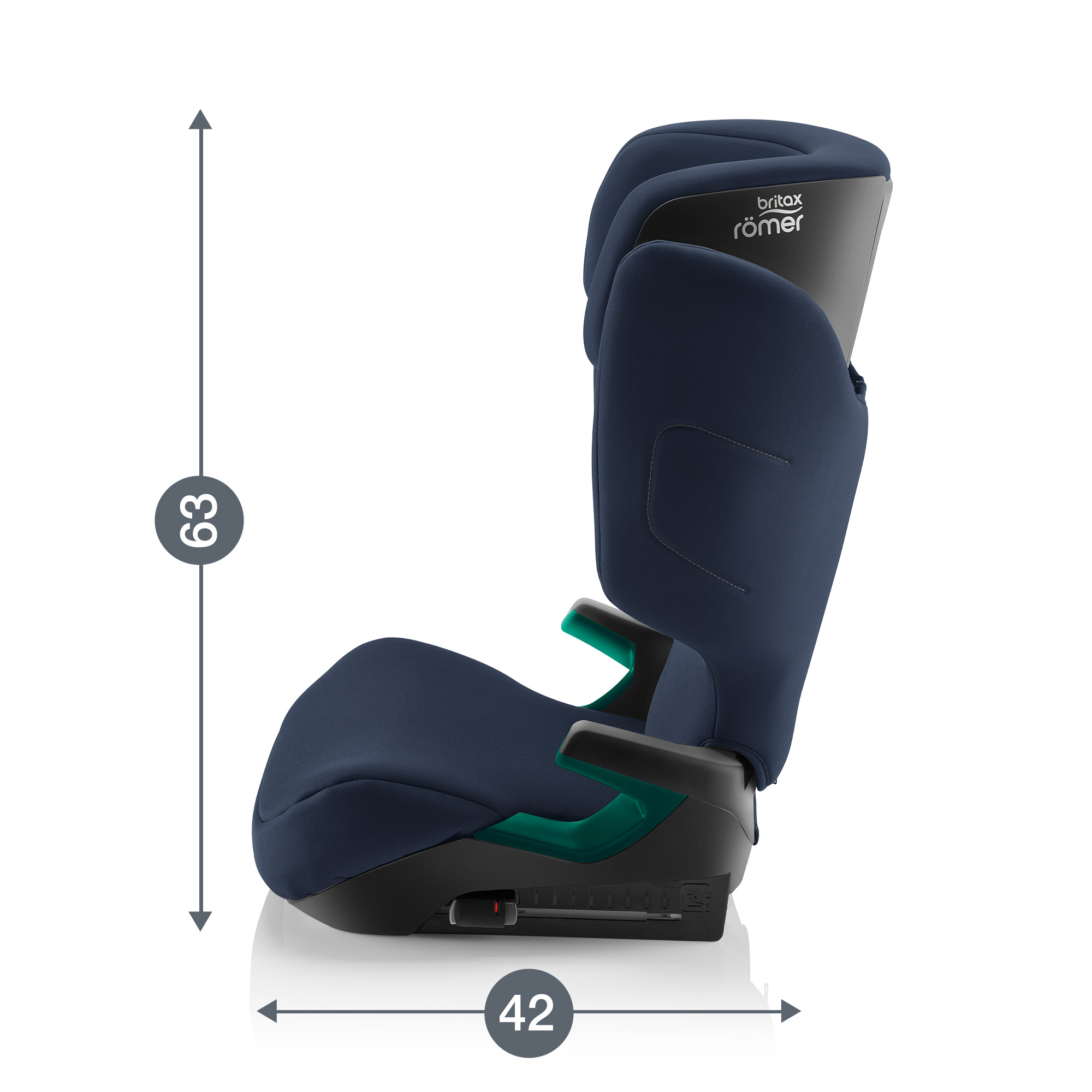 Автокресло Britax Roemer Discovery Plus Night Blue Isofix 2/3 (15-36 кг) - фото 10