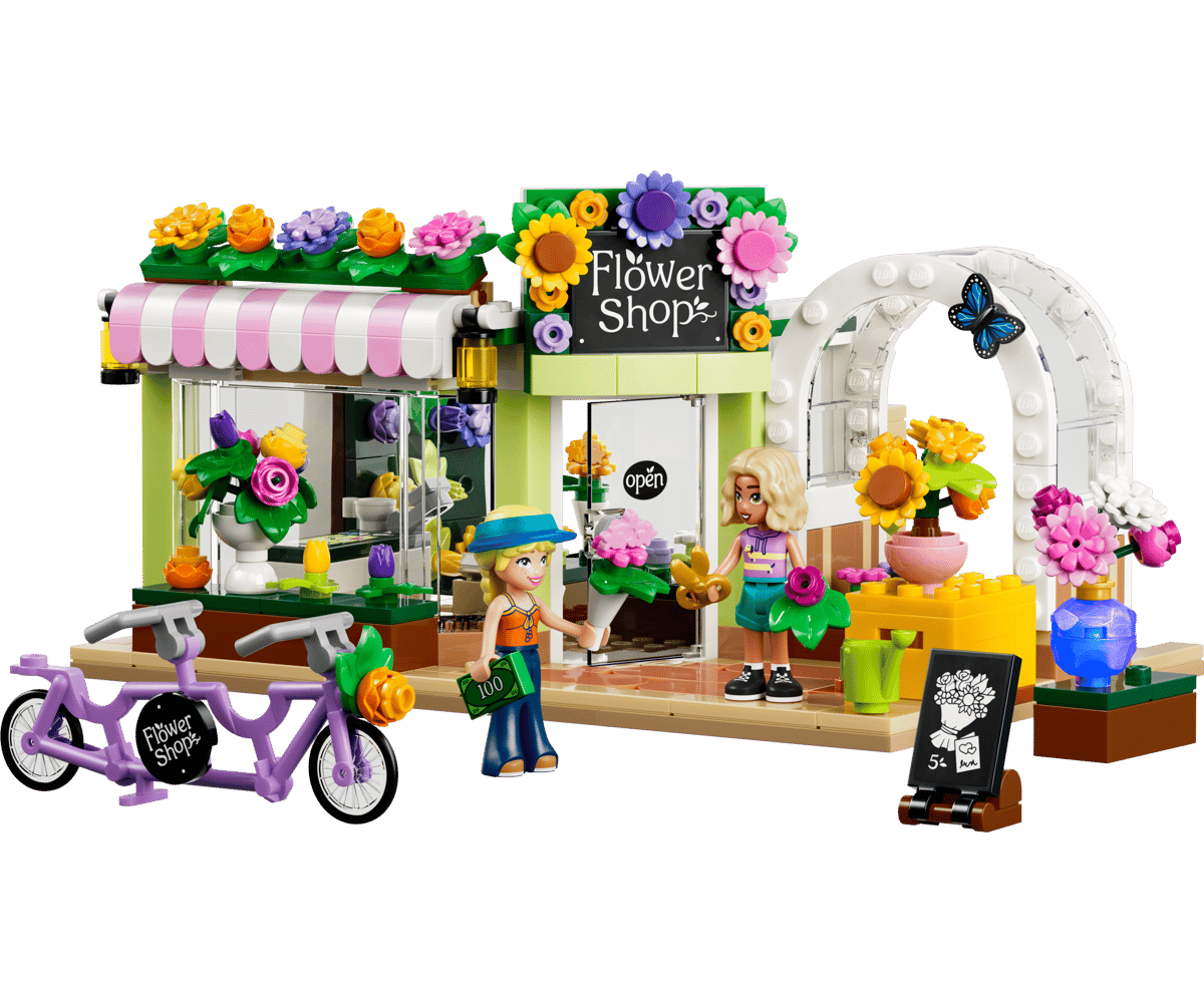 Конструктор LEGO Friends Креативный цветочный магазин 377 дет. - фото 2