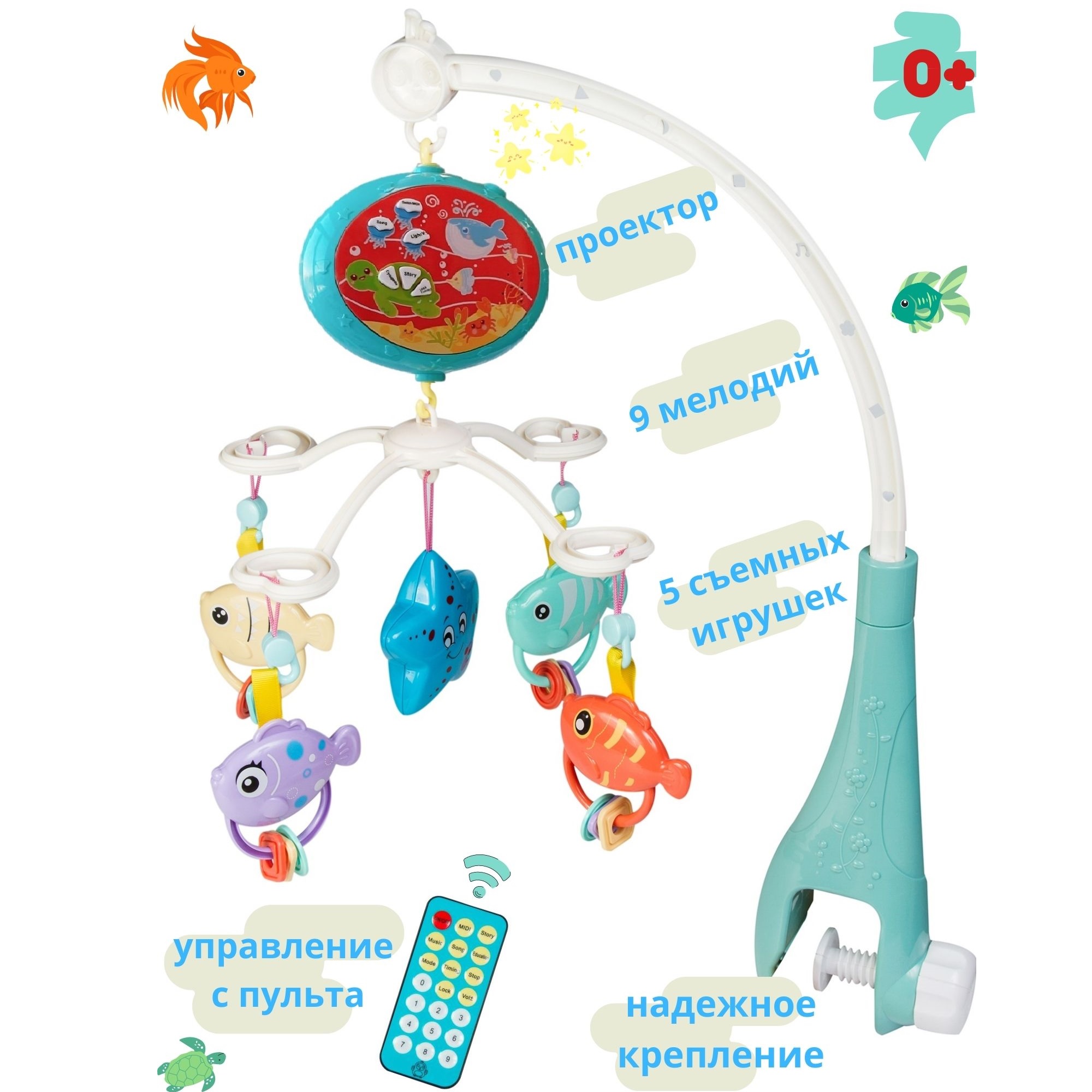 Мобиль Uviton Морской сон - фото 2