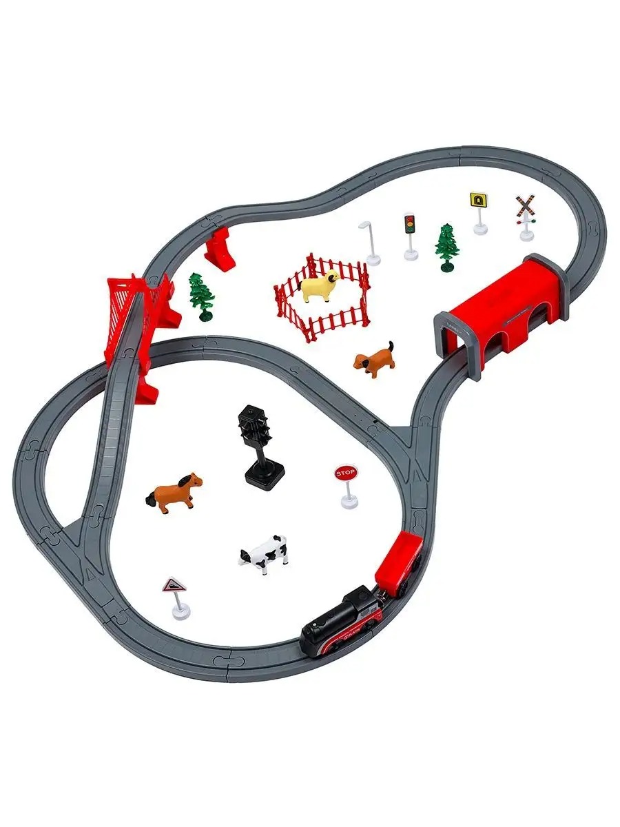 Набор железнодорожный Givito G211-021 - фото 6