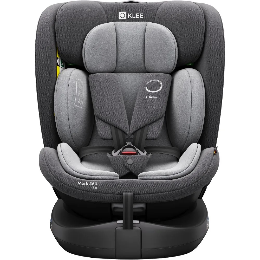 Автокресло KLEE Mark 360 i-size Isofix 0+/1/2/3 (0-36 кг) серый - фото 3