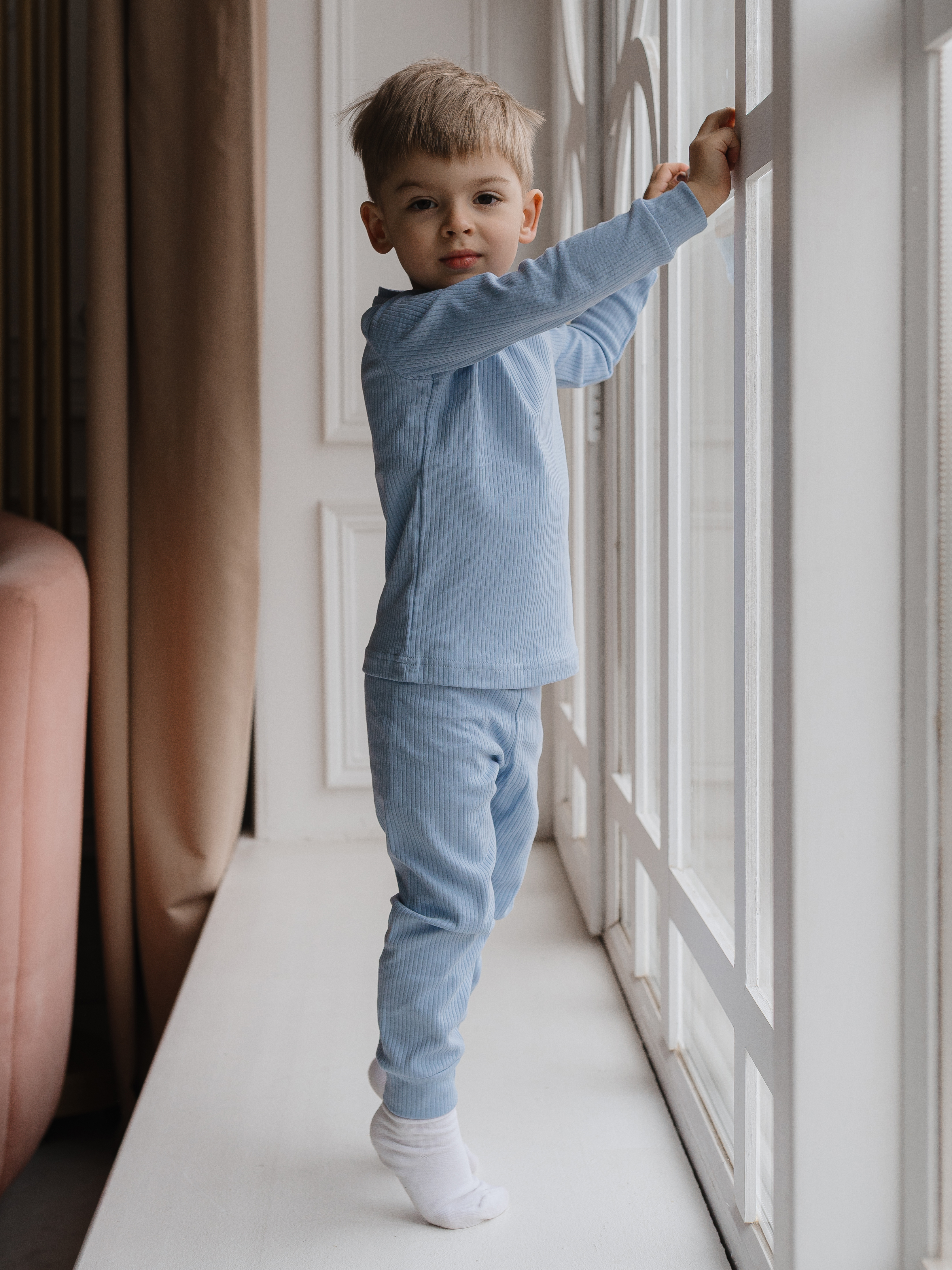 Пижама Alisse dreams ПКБРБ0034/голубой - фото 8