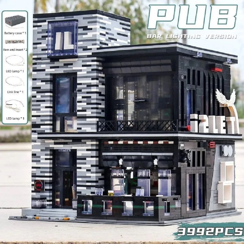 Конструктор Mould King Кофейня Старбакс блочный - фото 5