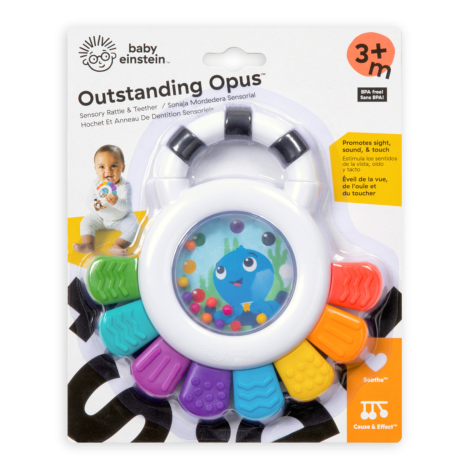 Прорезыватель Baby Einstein Осьминожка - фото 2