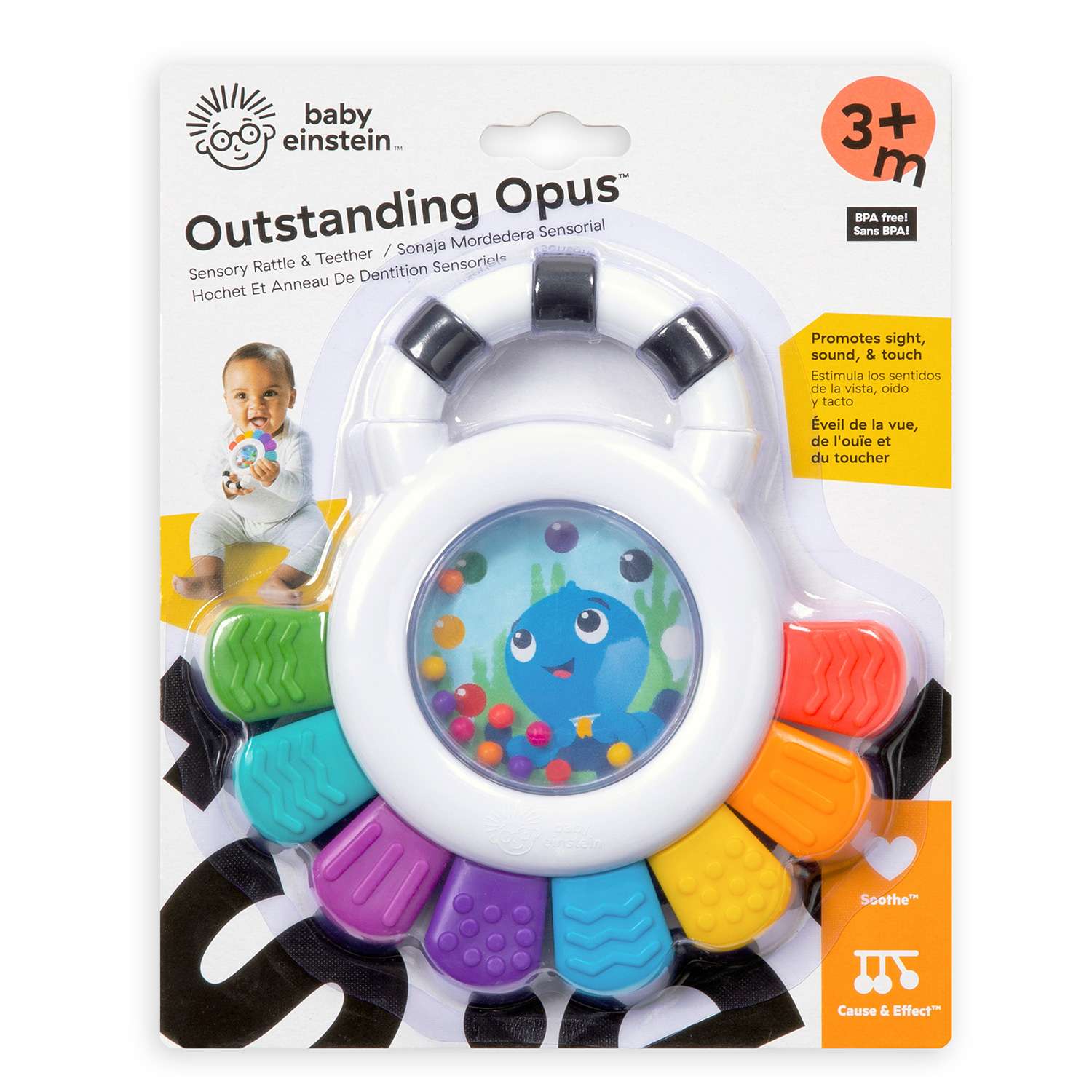 Прорезыватель Baby Einstein Осьминожка - фото 2