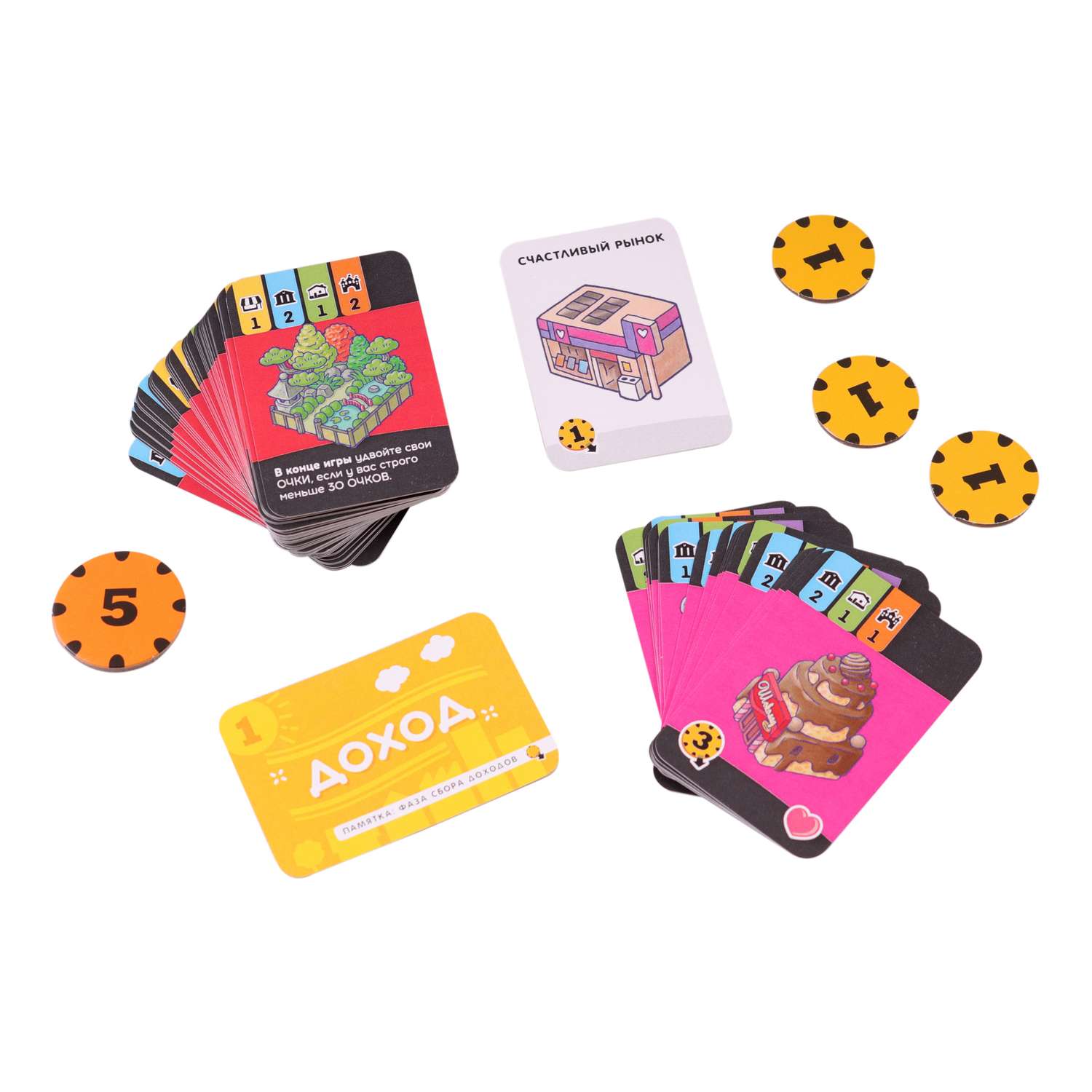Настольная игра Стиль жизни Город счастья - фото 6