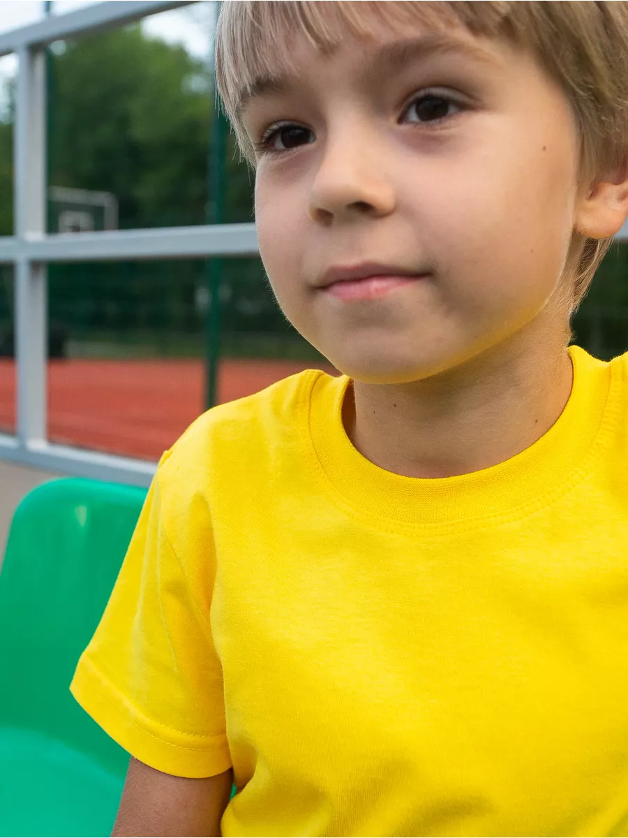 Футболка MY BUY MB1293ЖЁЛТ - фото 9