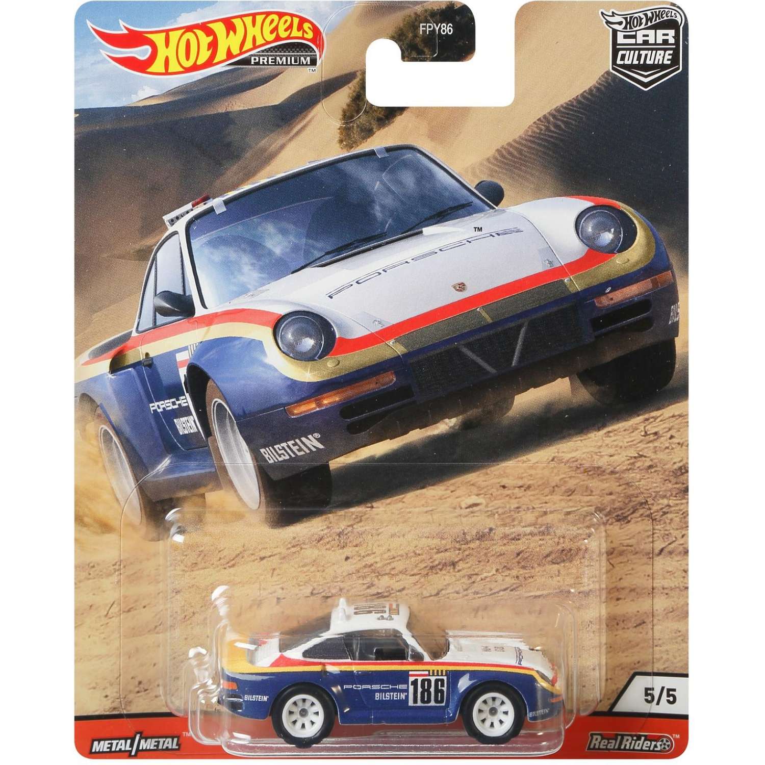Автомобиль Hot Wheels Porsche Car Culture 1:64 FPY86 - фото 2