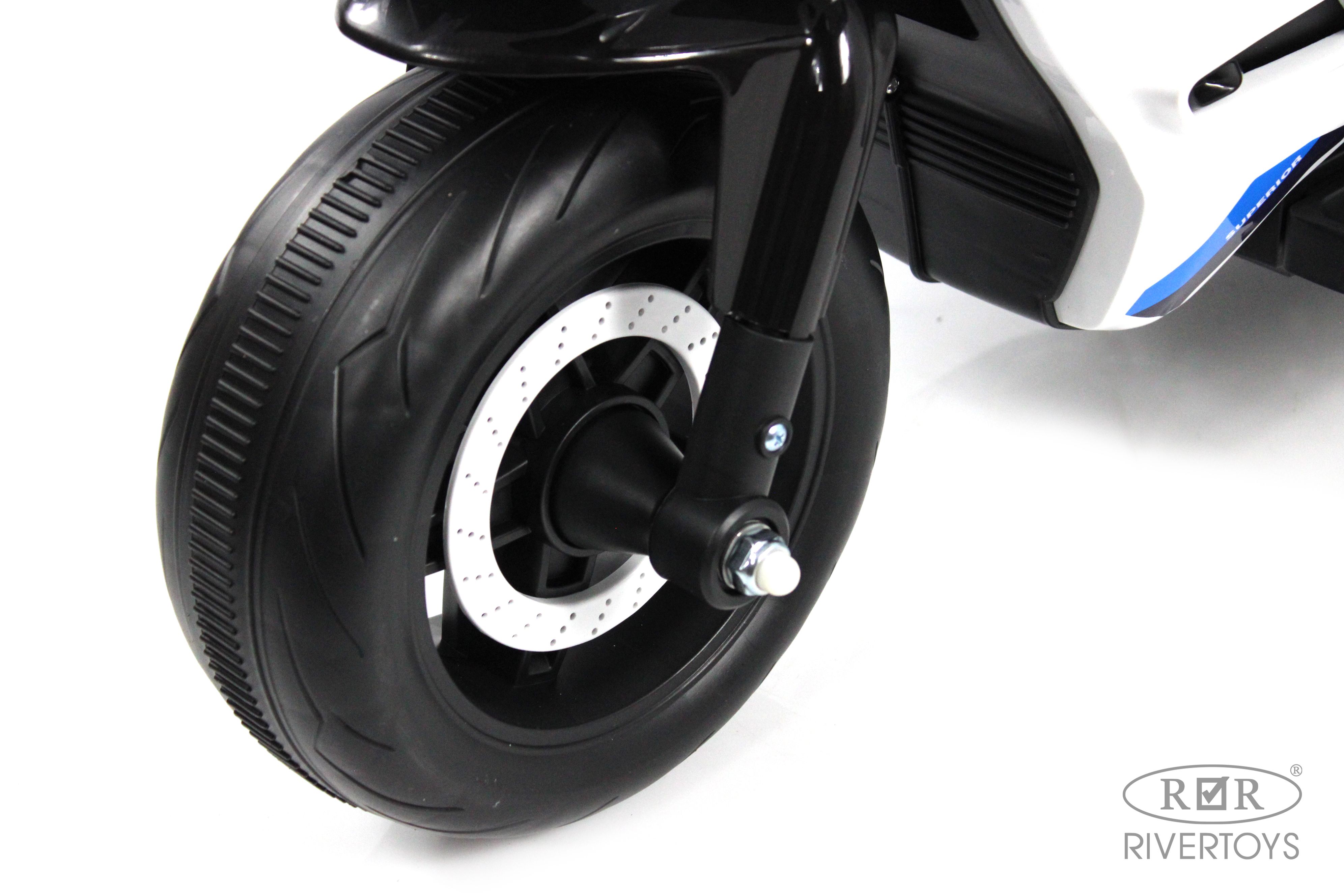 Электромобиль RIVERTOYS K002PX-A-WHITE - фото 7