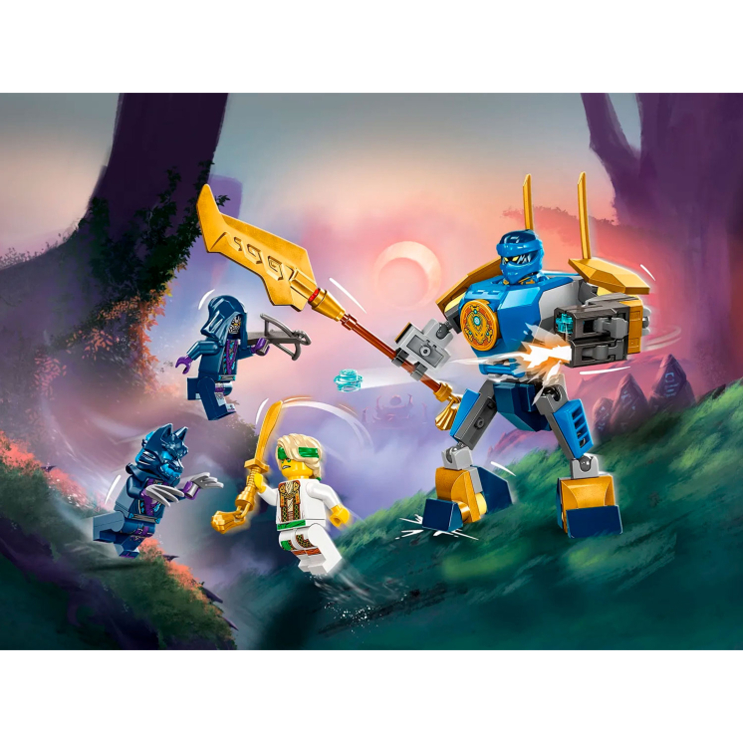 Конструктор LEGO NINJAGO Боевой набор меха Джея - фото 6