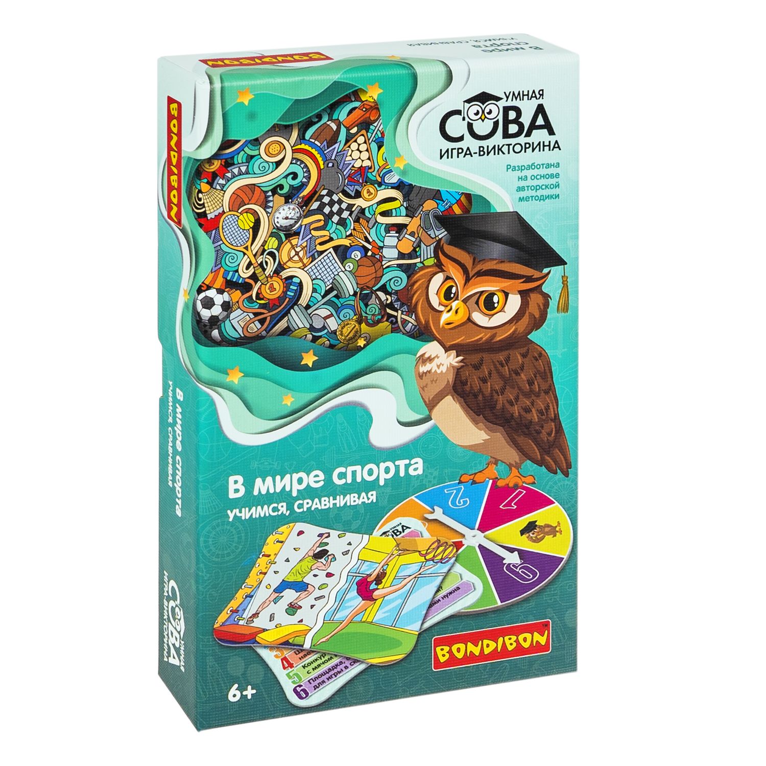 Настольная игра Bondibon викторина карточная Спорт - фото 3