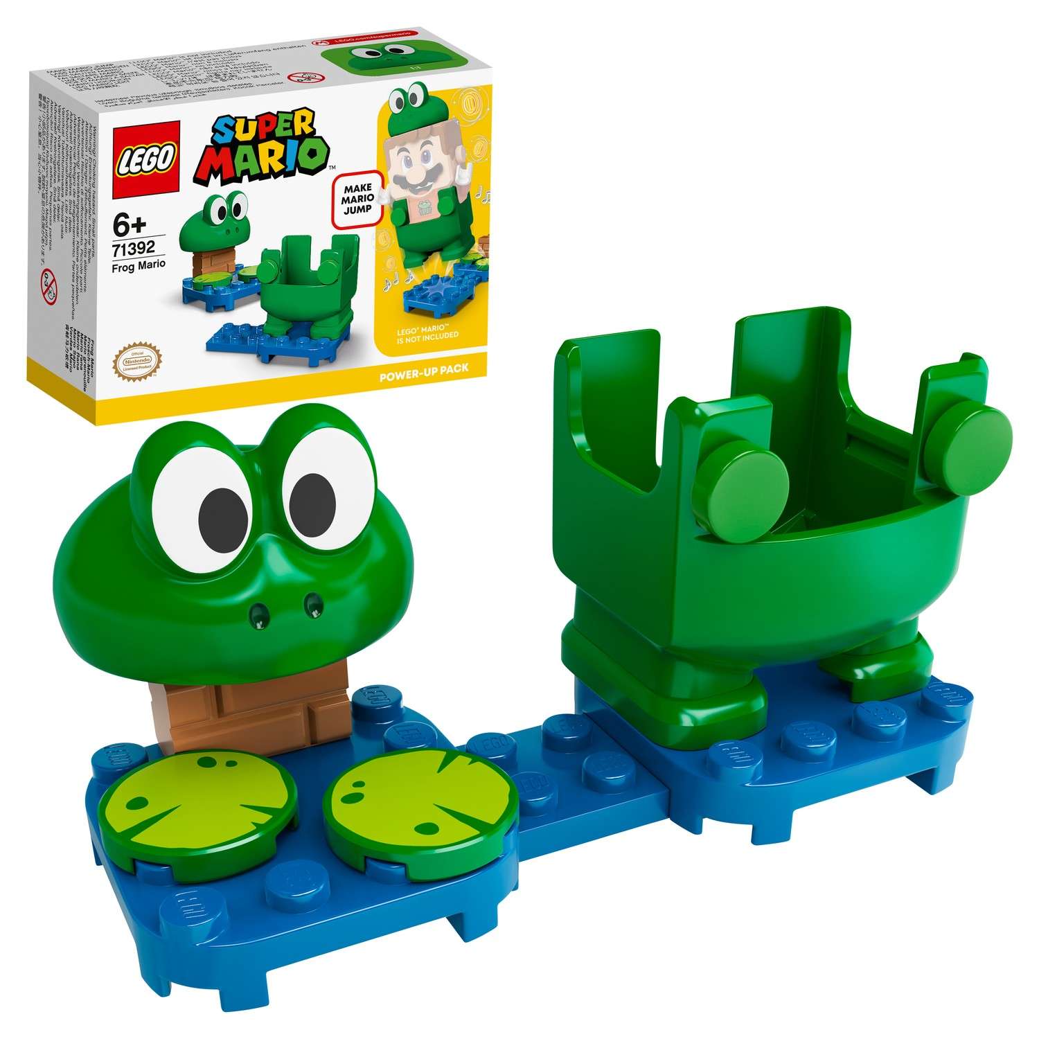 Конструктор LEGO Super Mario Марио-лягушка блочный - фото 1