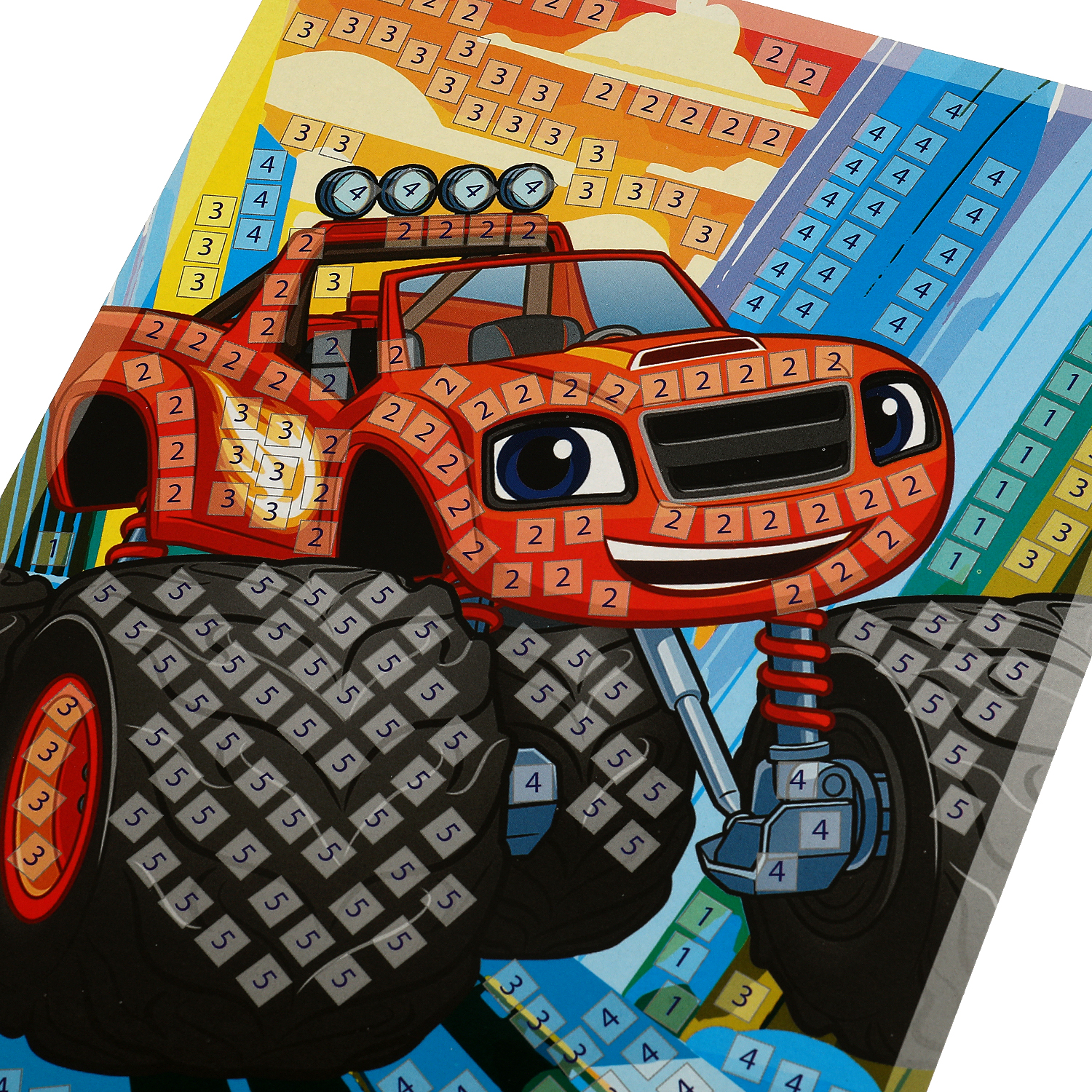 Аппликация Multiart Машинка - фото 4