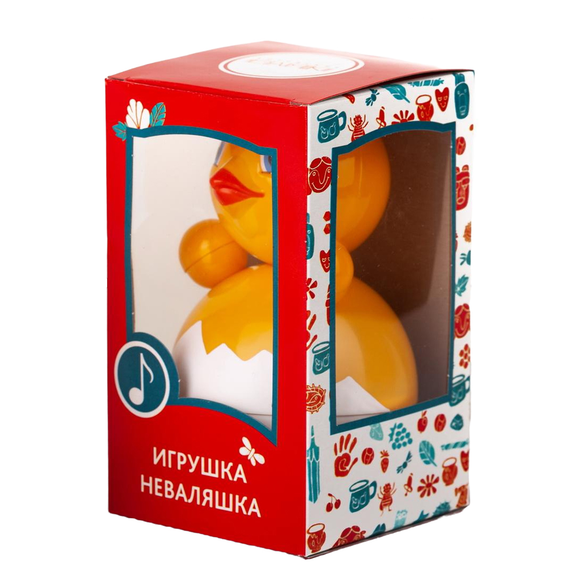 Игрушка Котовские неваляшки неваляшка Цыпленок - фото 3