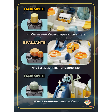Игровой набор TrendToys с машинками