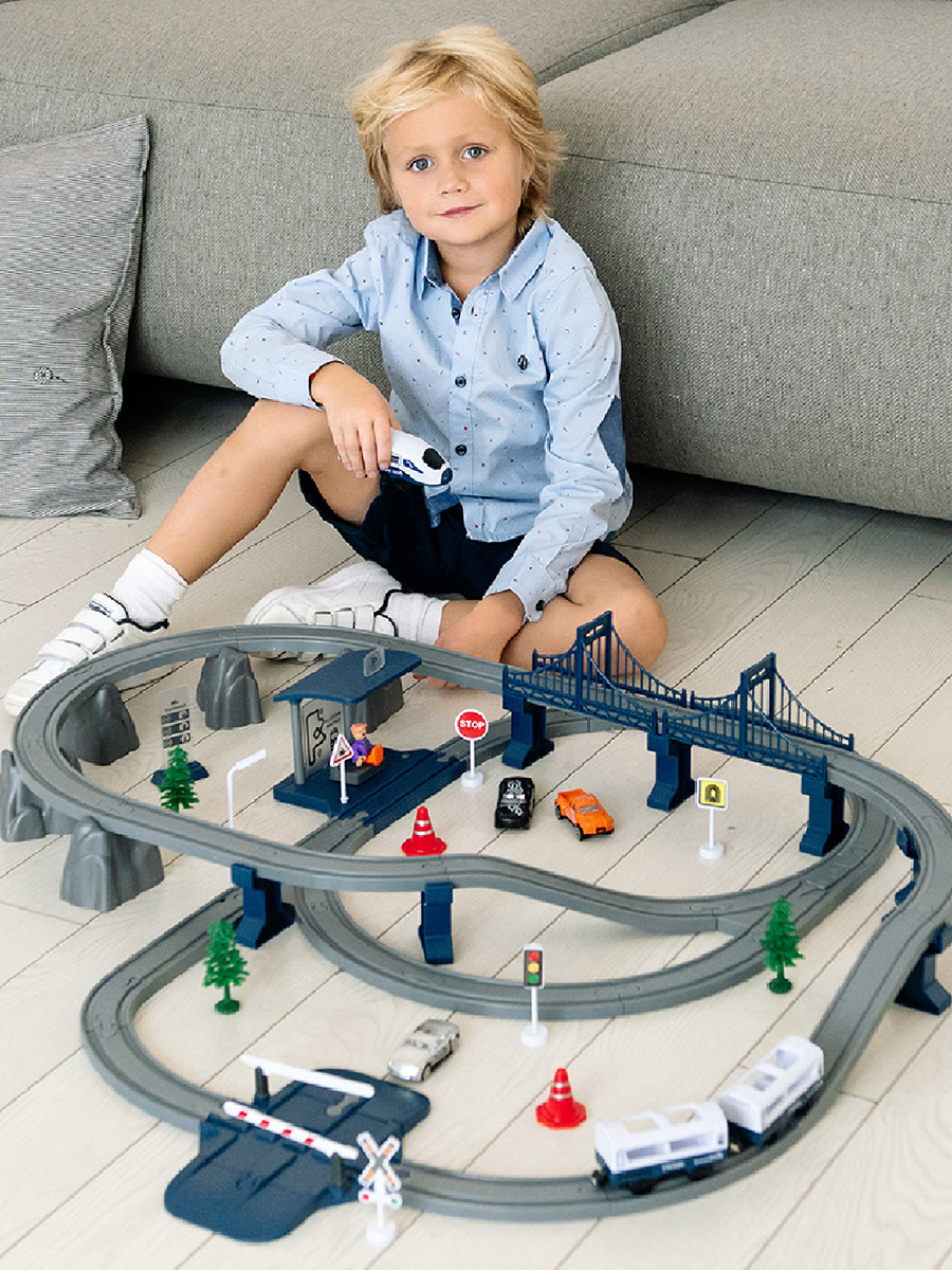 Набор железнодорожный Givito G211-018 - фото 3