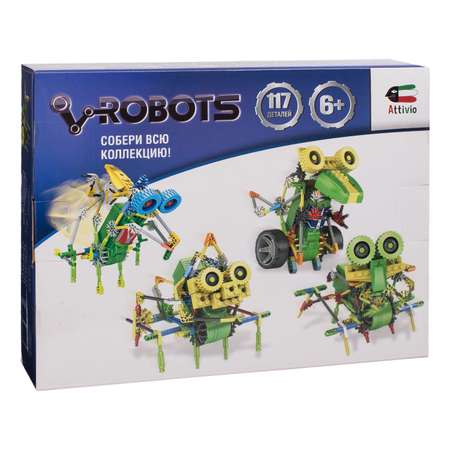 Конструктор Attivio Диноробот Цератопс сборная игровая модель