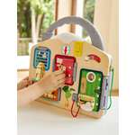 Игрушка Hape бизиборд доска замочки