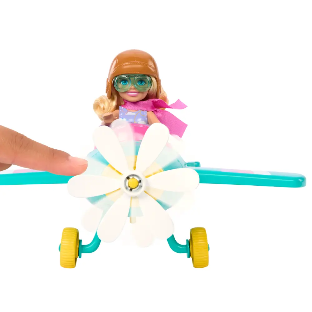 Кукла классическая Barbie Мини-самолет Челси HTK38 HTK38 - фото 8