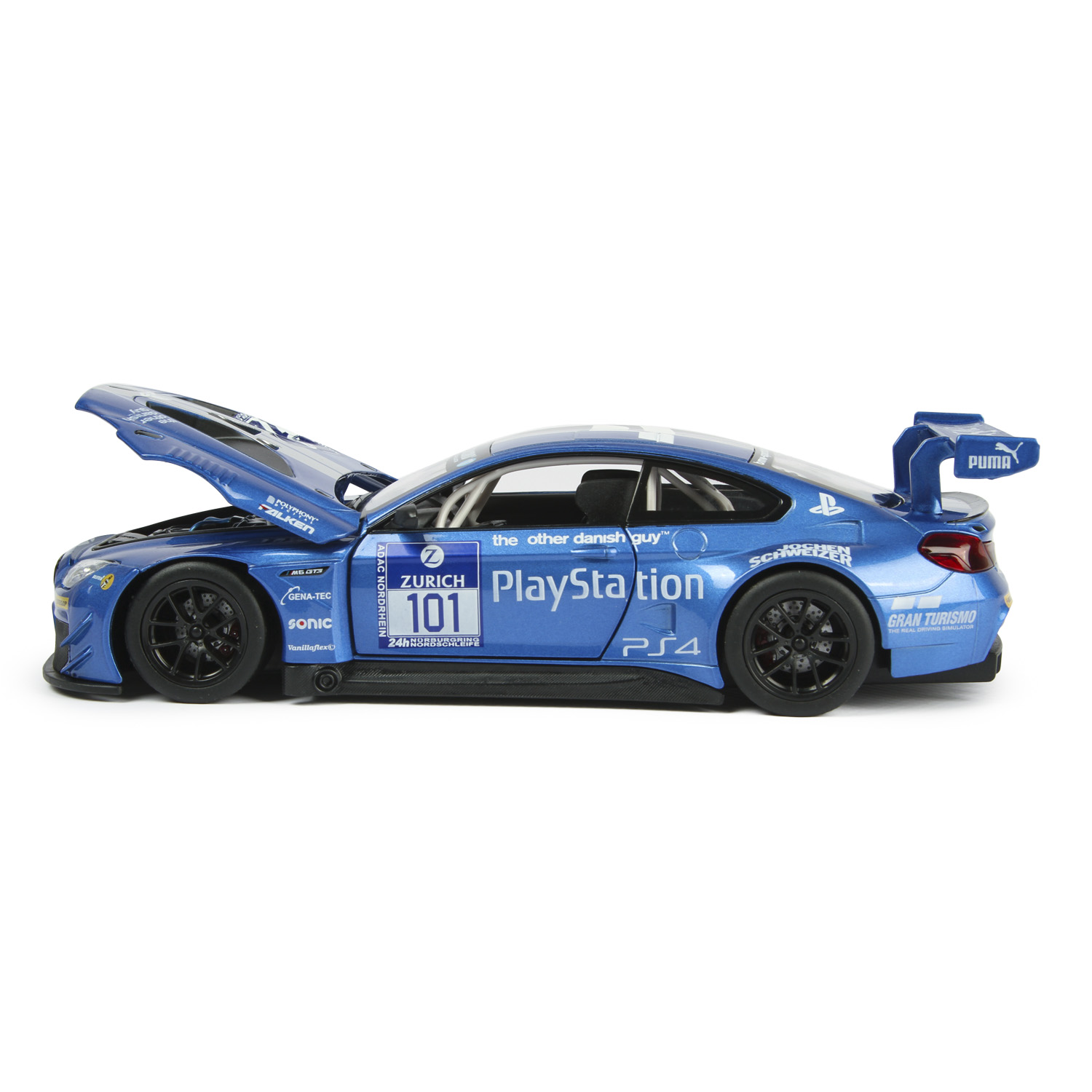Автомобиль Mobicaro BMW 1:24 68255B - фото 6