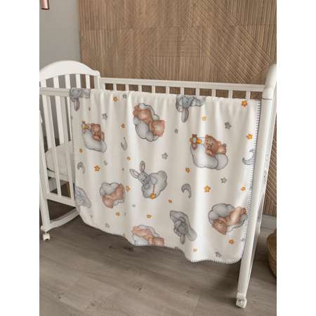 Плед Baby Nice micro flannel Спящие мишки 75х100 см