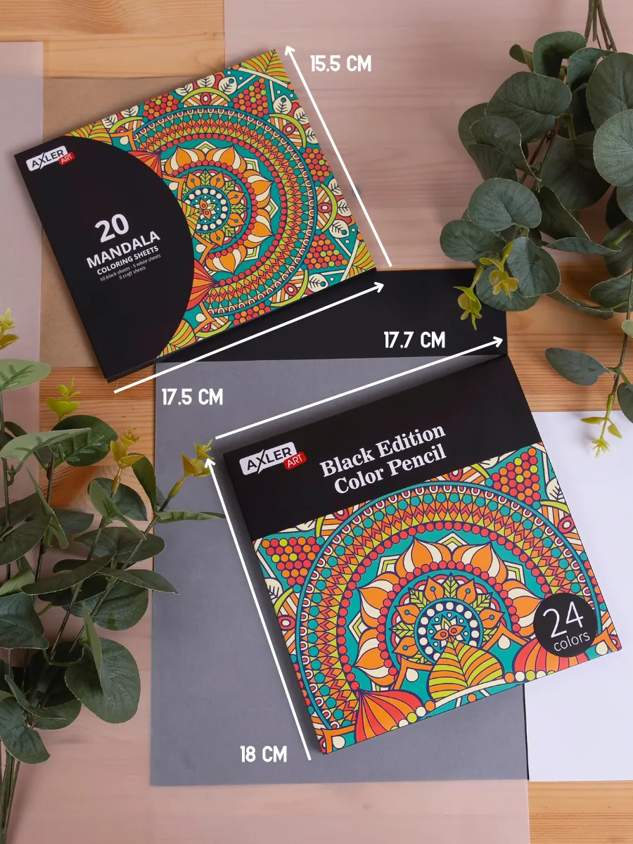 Карандаши цветные AXLER 44 шт. - фото 2