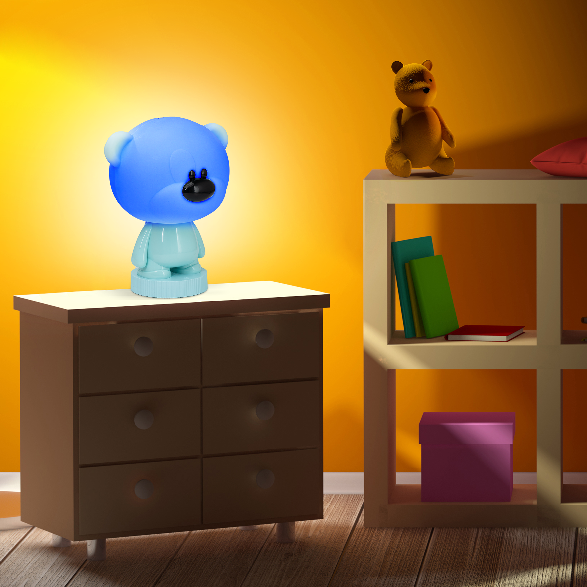 Ночник Фотoн Голубой - фото 4