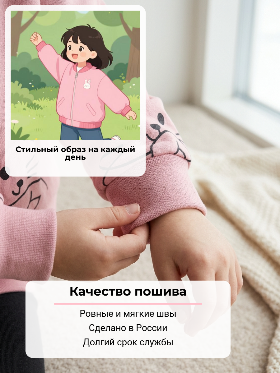 Бомбер YOULALA 1802310101 - фото 5