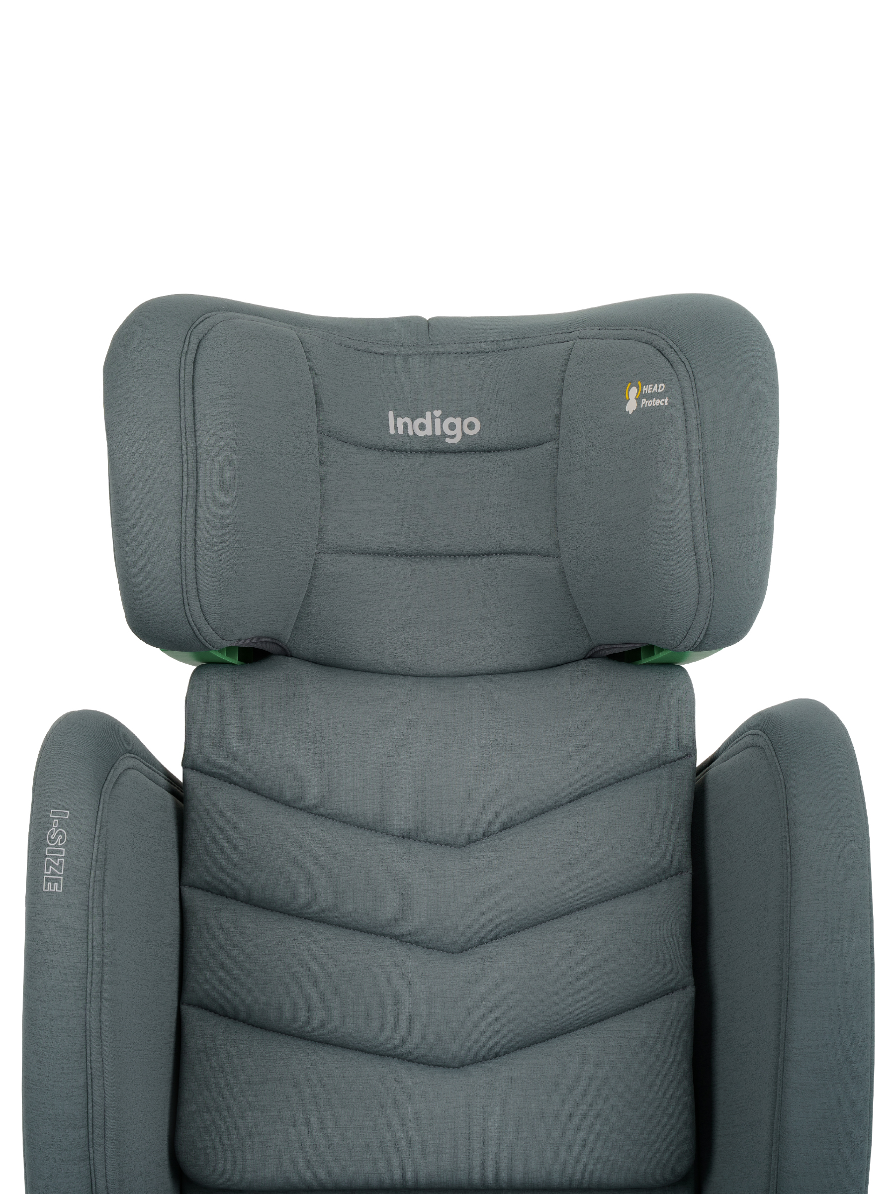 Автокресло Indigo DEFENDER, I-SIZE, зеленый Isofix 2/3 (15-36 кг) зеленый - фото 21