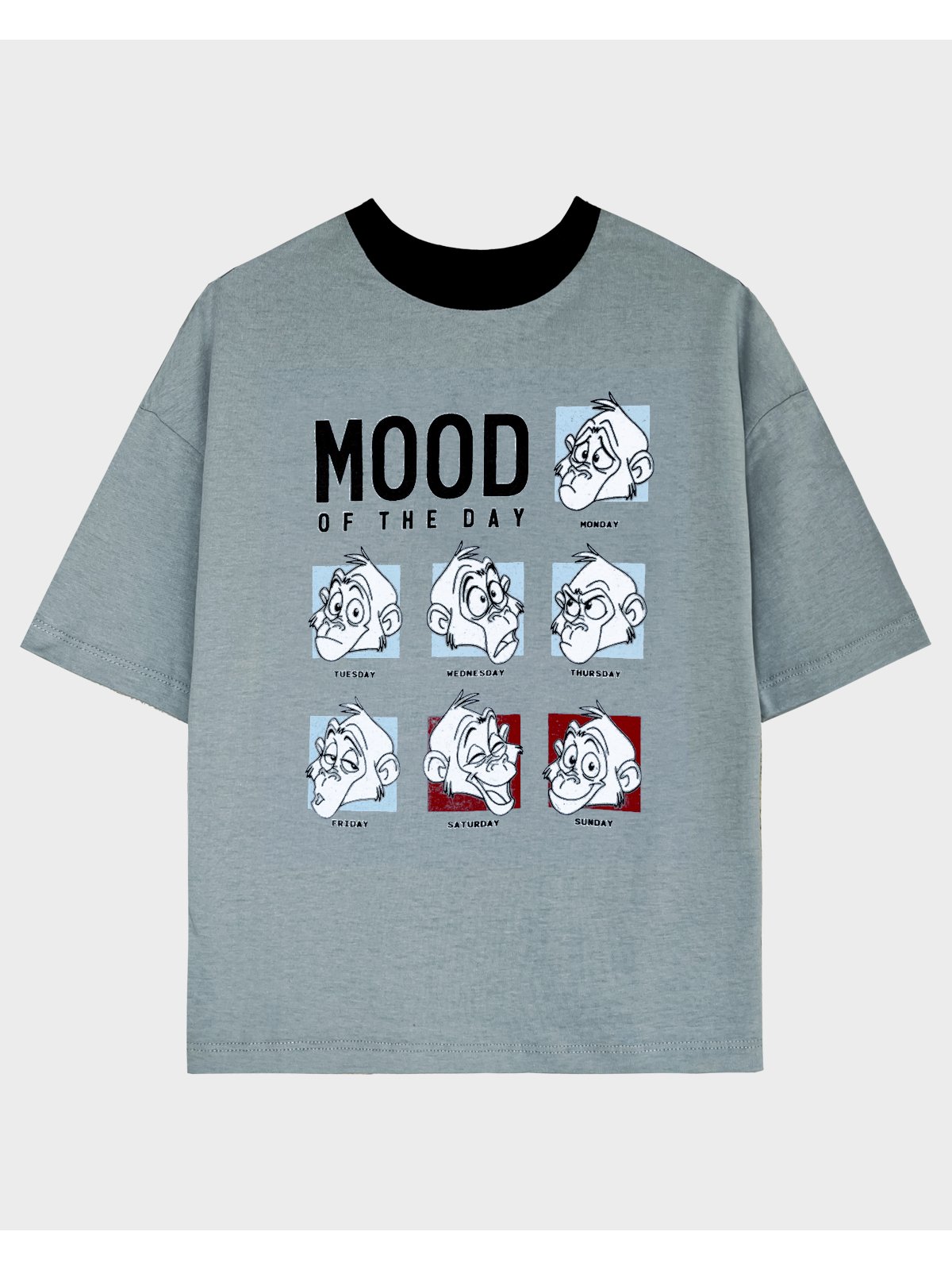 Футболка 3 шт Lets Go 4502_мультицвет - фото 3