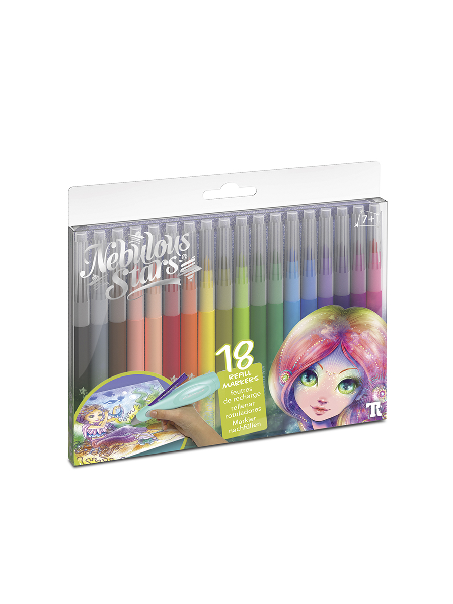 Фломастеры Nebulous Stars 18 шт. - фото 4