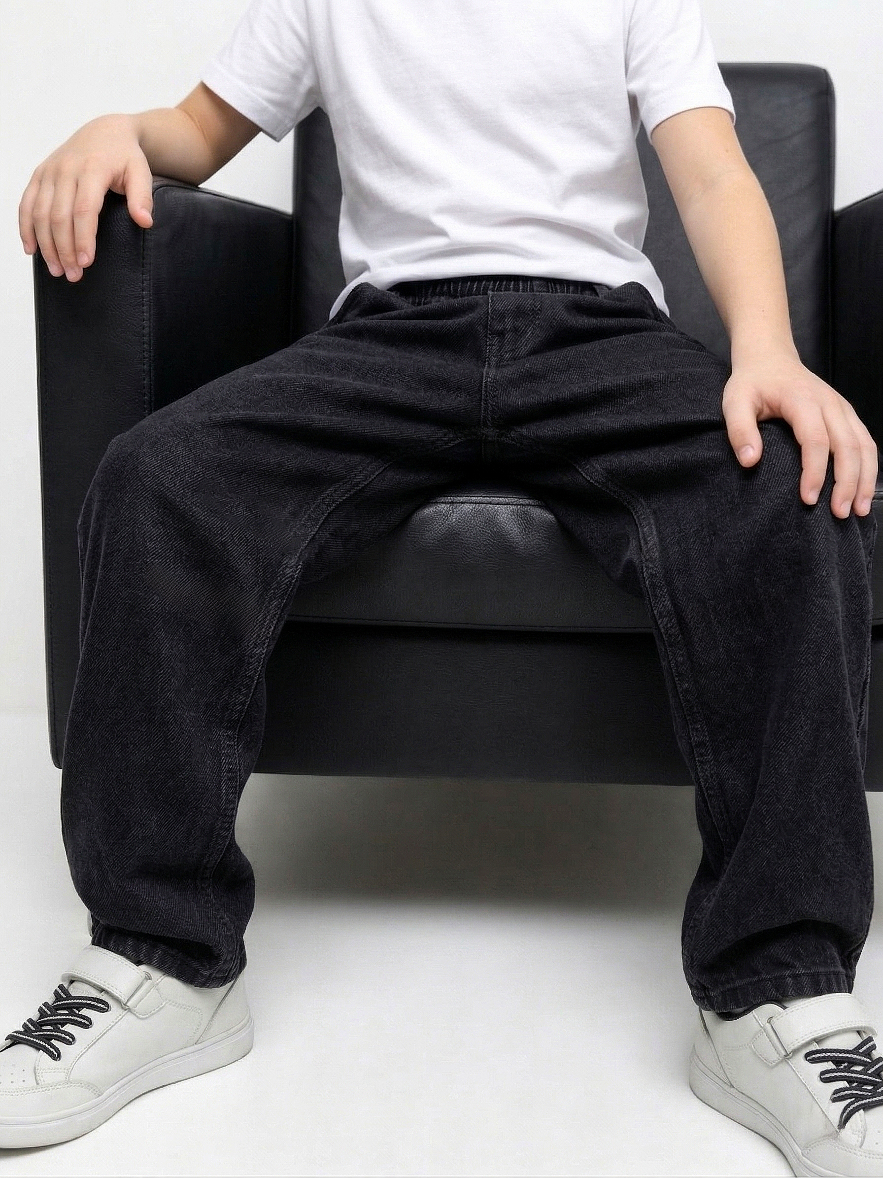 Джинсы-бананы СИНИЙ МИР R139-IL - фото 12