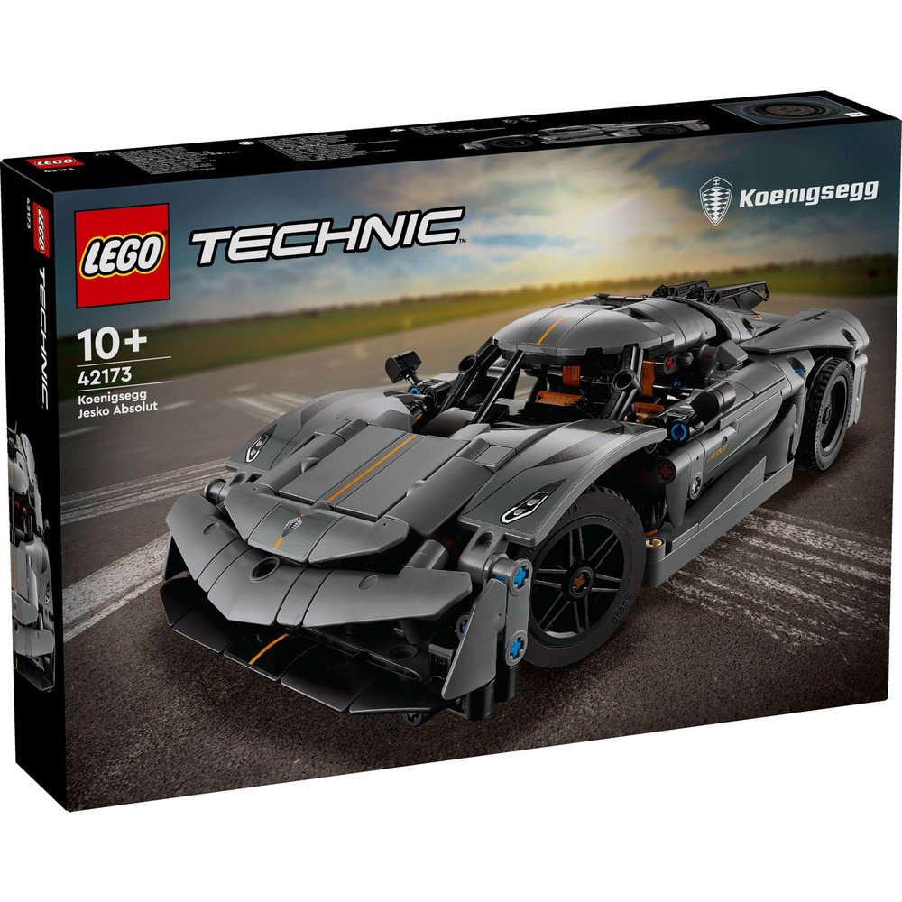 Конструктор LEGO Technic Koenigsegg Jesko Absolut Grey 801 дет. - фото 9