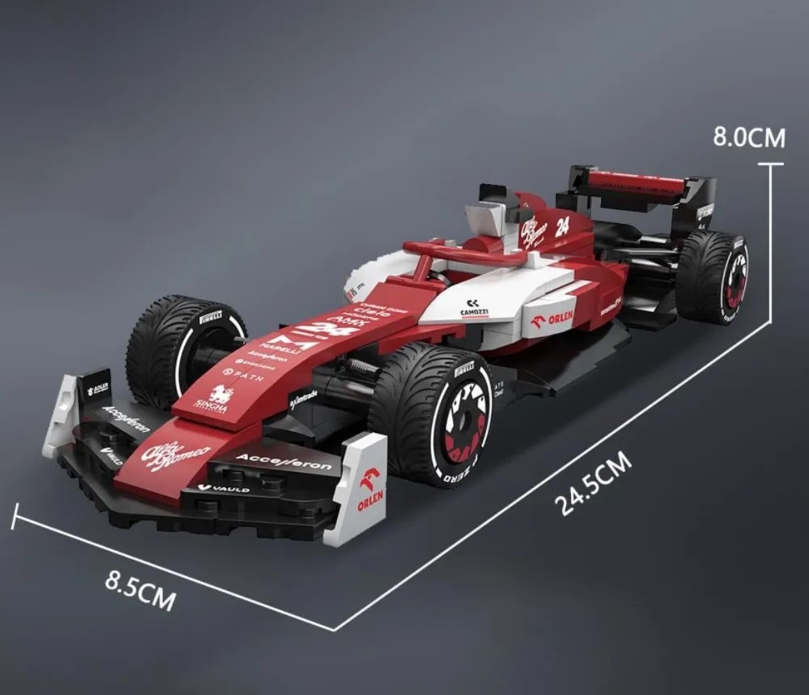 Конструктор CaDa Болид Alfa Romeo F1 271 дет. - фото 6