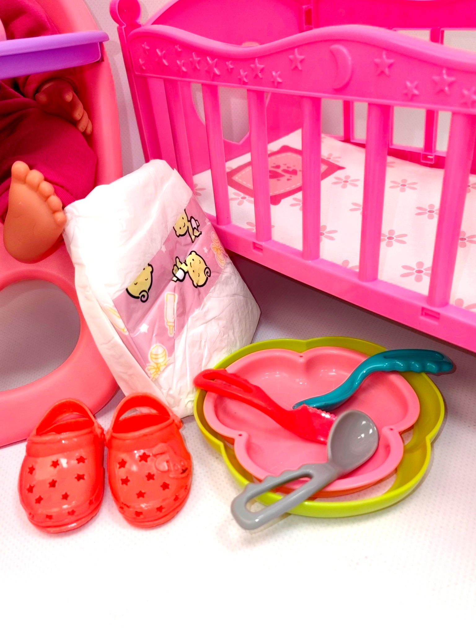 Кукла пупс SHARKTOYS высота 30 см 1000000031 - фото 6