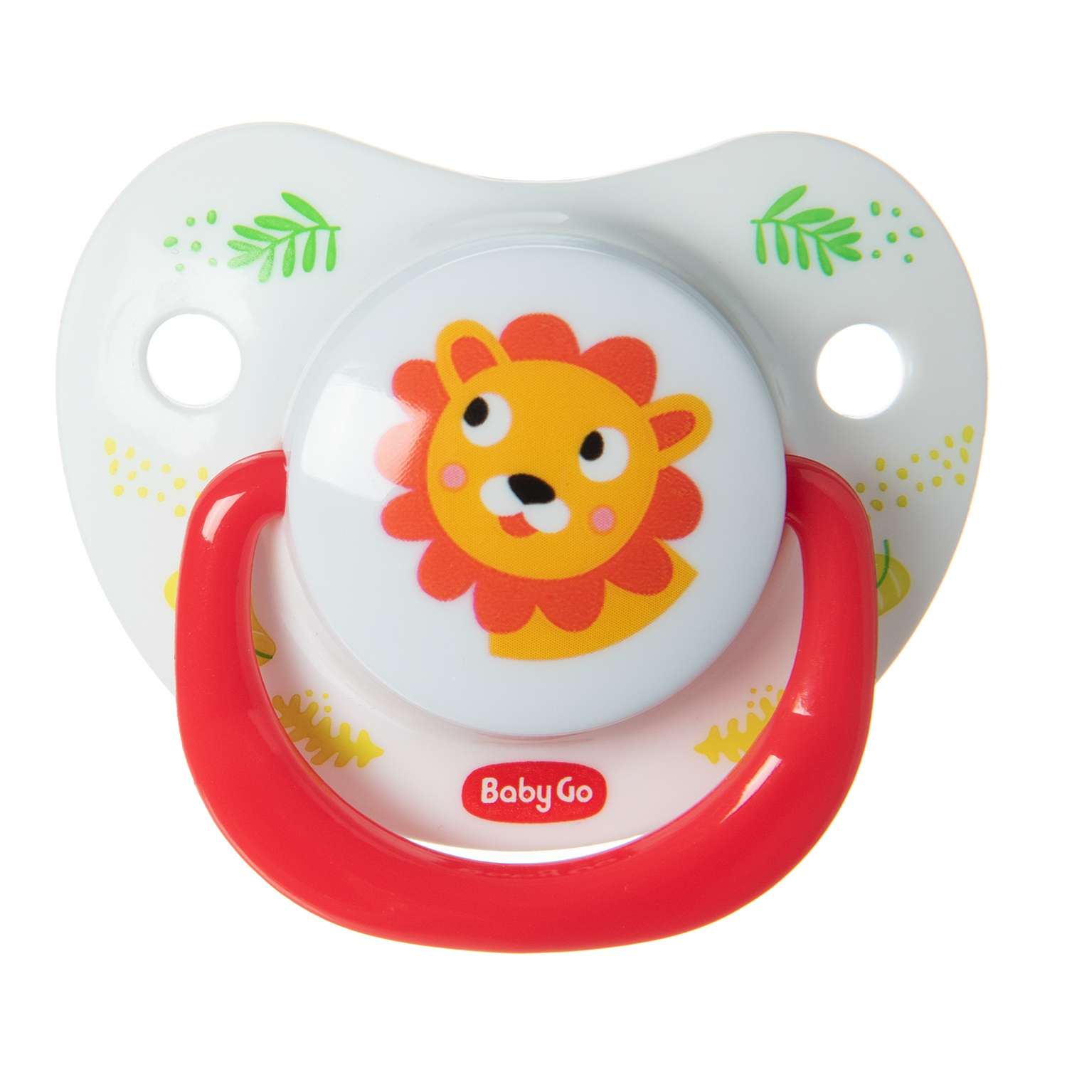 Пустышка BabyGo силикон ортодонтическая от 0 мес. 1 шт. - фото 1