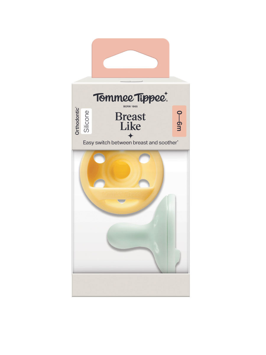 Пустышка Tommee tippee силикон ортодонтическая от 0 мес. 2 шт. - фото 2