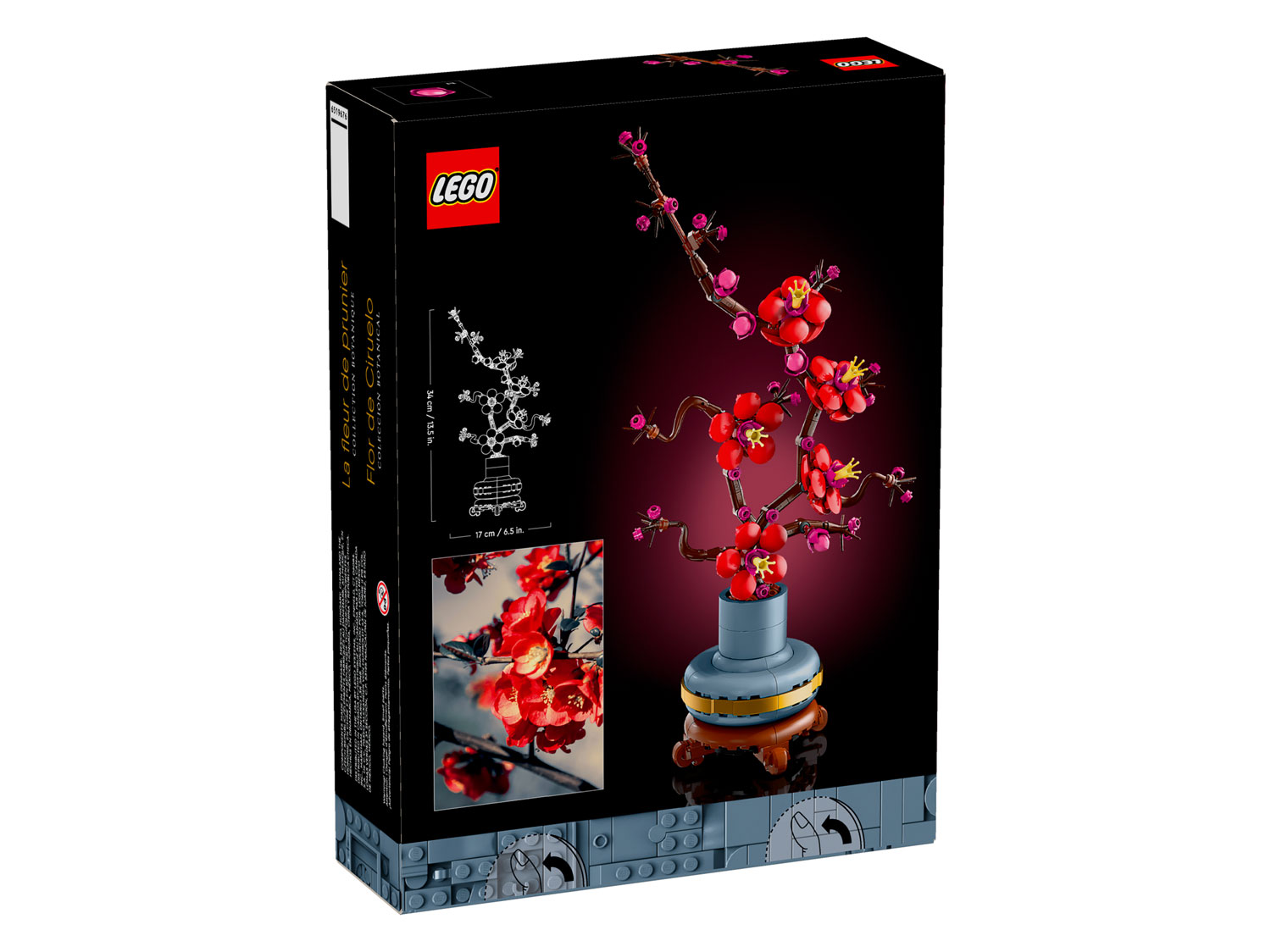 Конструктор LEGO Botanicals Цветение сливы 10369 327 дет. - фото 5