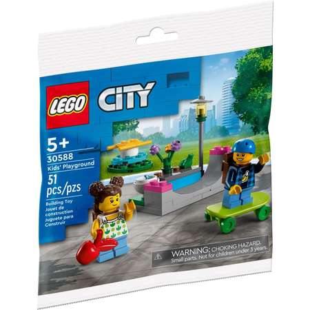 Конструктор LEGO City Детская площадка блочный
