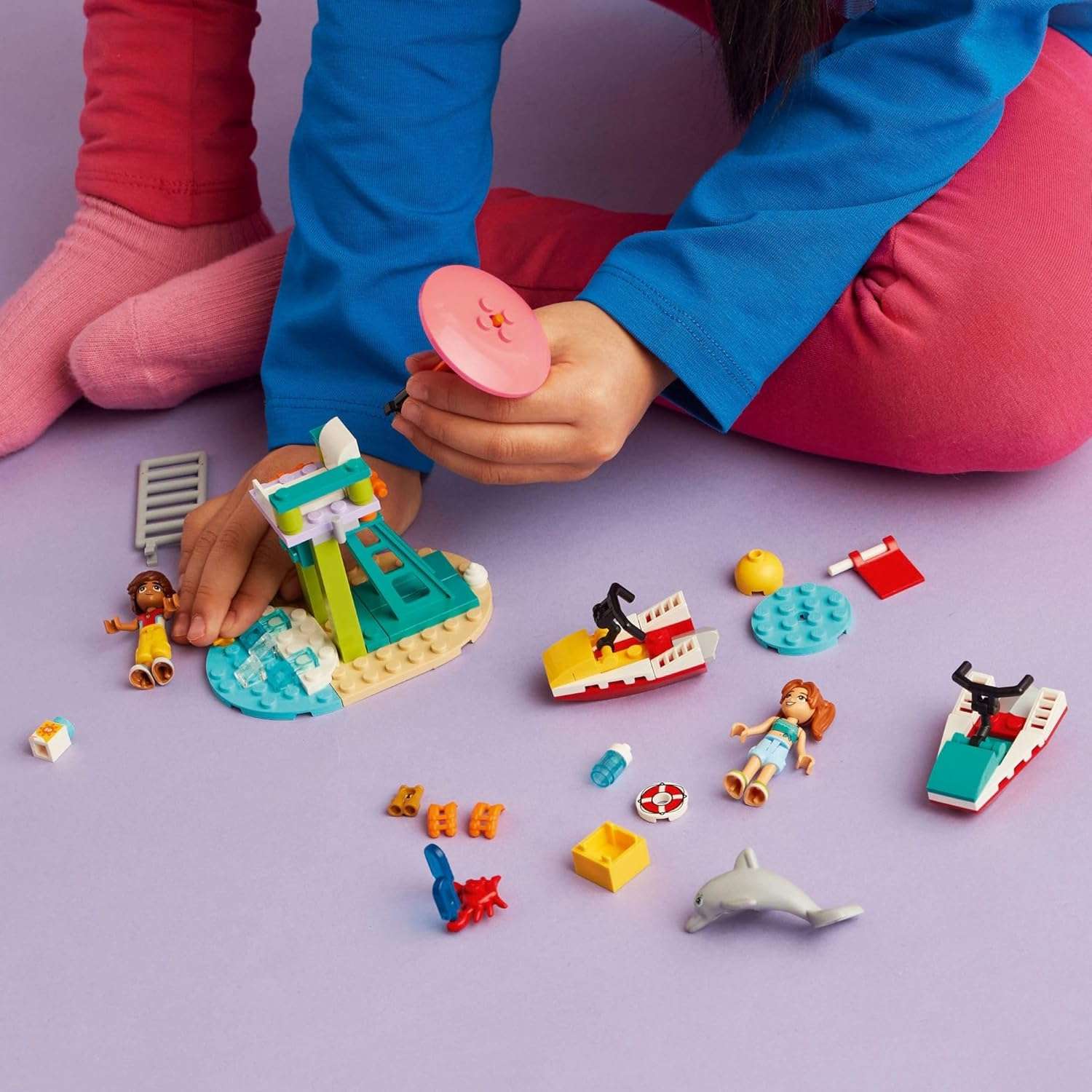 Конструктор LEGO Friends Пляжный водный скутер - фото 7