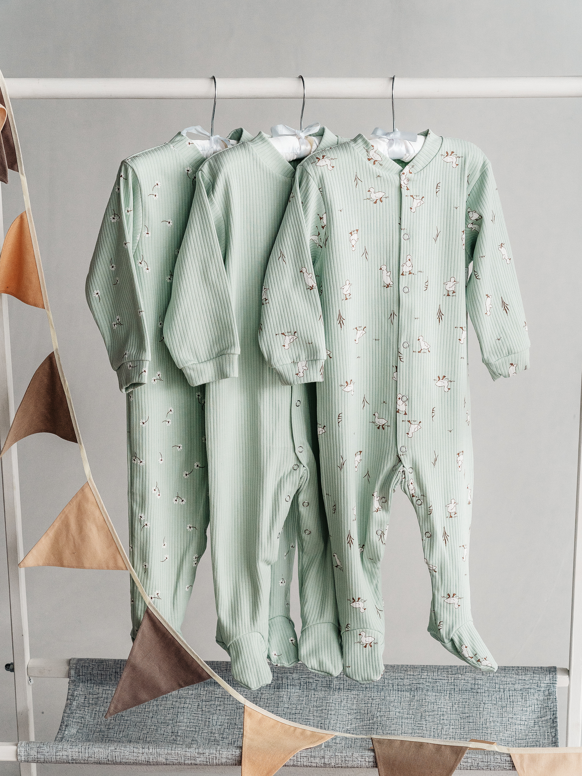 Комбинезон 3 шт. TOPOTUSHKI ТКР0505657ин - фото 1