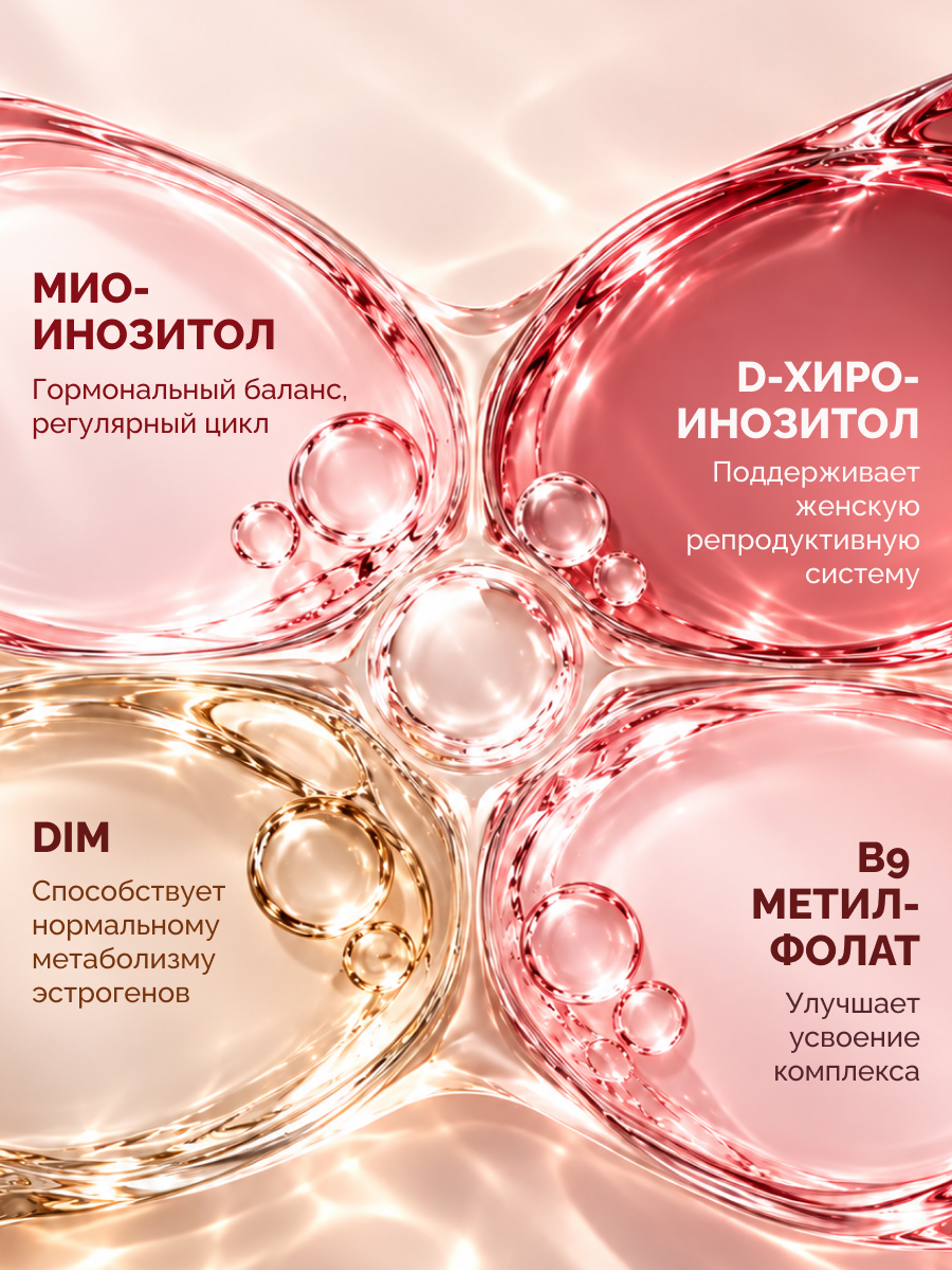 Д-хиро инозитол+DIM комплекс MedCraft порошок 90 гр - фото 5
